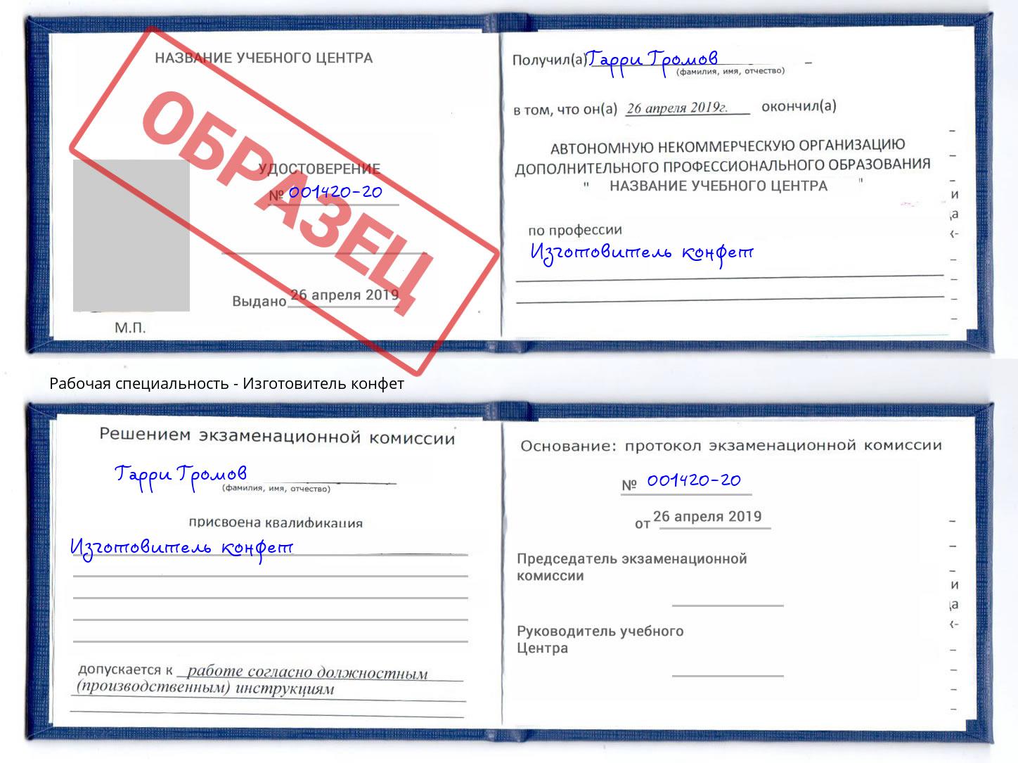 Изготовитель конфет Тихорецк